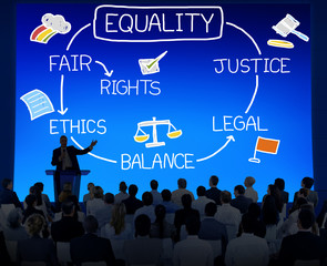 Equality Rights Balance Fair Justice Ethics Concept