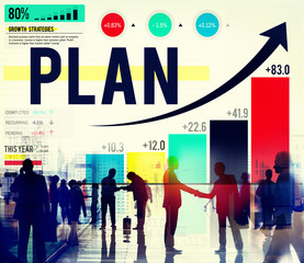 Plan Planning Development Business Strategy Concept