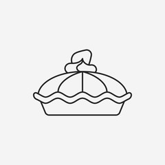 pie line icon