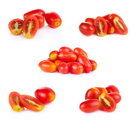 tomato isolated on the white background