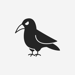 halloween bird icon