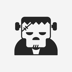 halloween monster icon