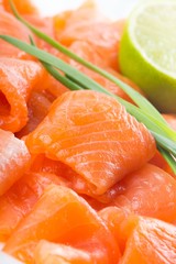 Salmon, Smoked Salmon, Prepared Fish.