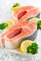 Salmon, Seafood, Prepared Fish.