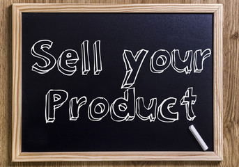 Sell your product