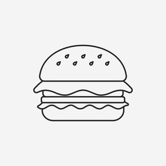 hamburger line icon
