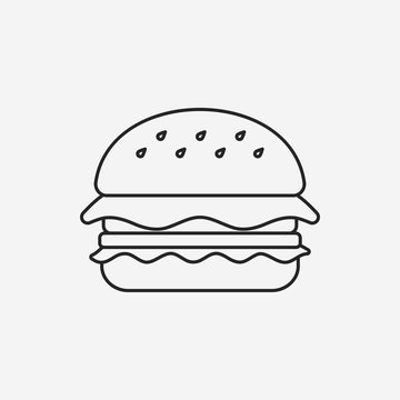  hamburger line icon
