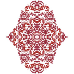 Orient Abstract Vector Pattern