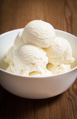 Dessert, cacao, scoop.