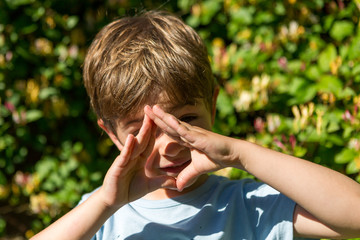 Obraz premium Child's portrait