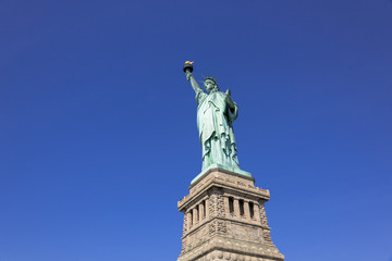 Obraz premium リバティ島の自由の女神