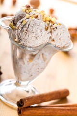 Ice Cream, Gelato, Cream.