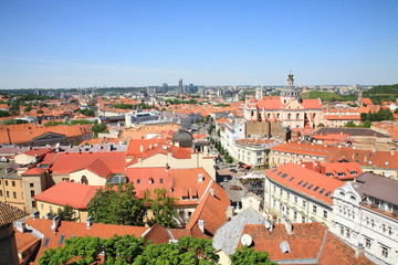 Fototapeta na wymiar Lithuania.Vilnius Old Town