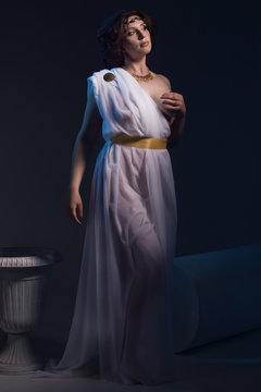 Venus/Aphrodite styled beautiful woman