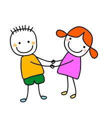 girl and boy