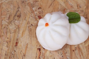 steamed pork buns, chinese dim sum.