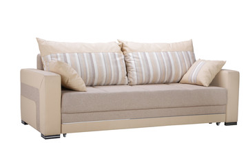 Sofa on white