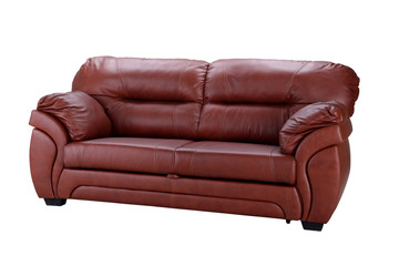 Fototapeta premium Sofa on white