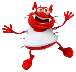 Germ with a white tshirt