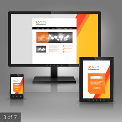 Applications template design