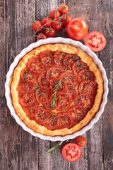 tomato quiche