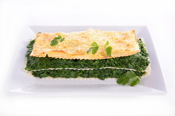 spinach lasagne