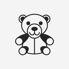 bear doll icon