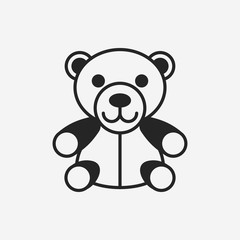 bear doll icon