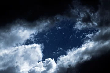 Foto auf Acrylglas Nachtwolken © Zacarias da Mata
