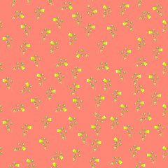 Seamless vintage flower pattern 