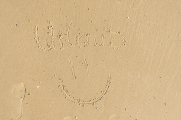 Urlaub Smilie
