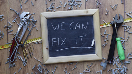 We can fix it