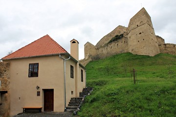 Fototapeta na wymiar Rupea Fortress in Transylvania - Romania - gate