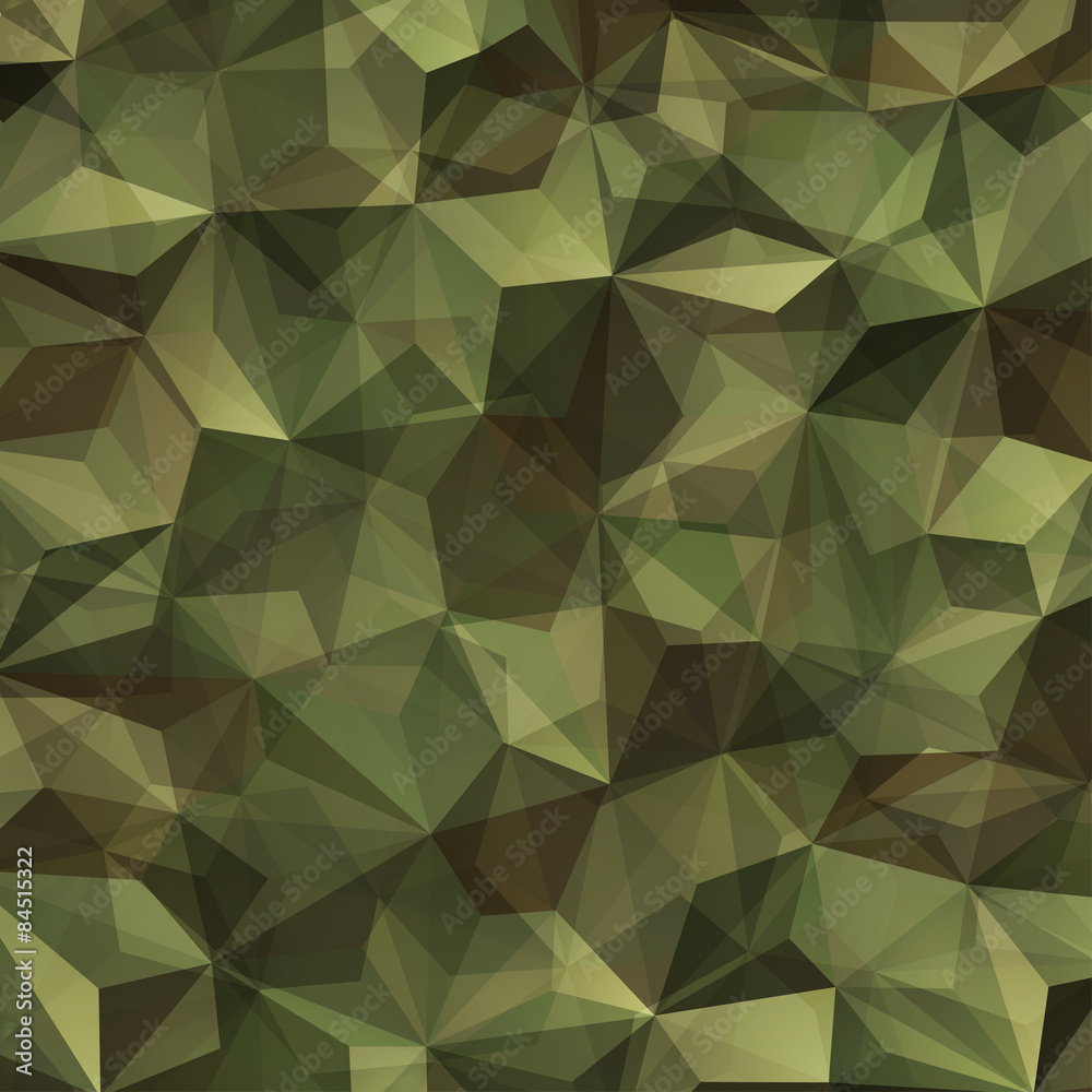 Poster Abstract Vector Military Camouflage Background