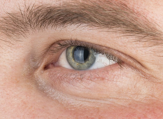 Obraz premium Human eye - Stock image macro.