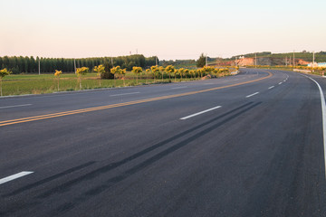 Fototapeta premium Rural road