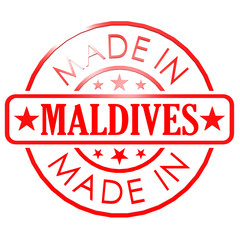 Made in Maldives red seal