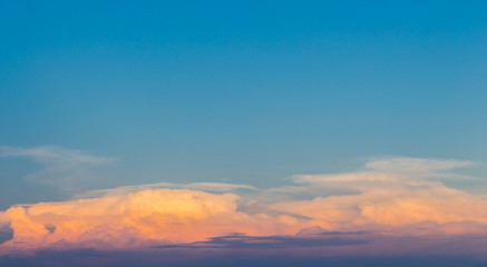 Sunset Sky Background