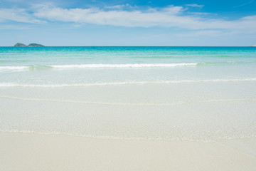 Beach and tropical sea