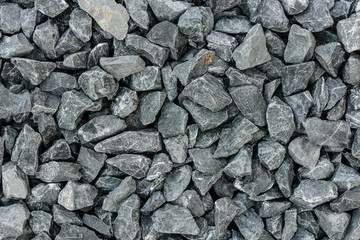 grey granite gravel background for mix concrete