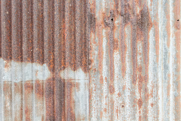 Iron surface rust