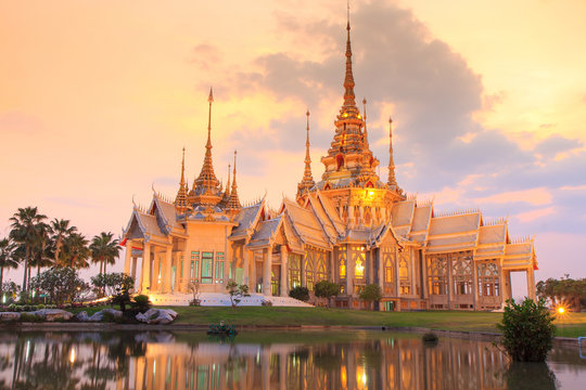 Thai temple in Nakhon Ratchasima or Korat, Thailand