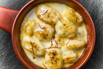 ニョッキ　イタリア家庭料理　Cream gnocchi