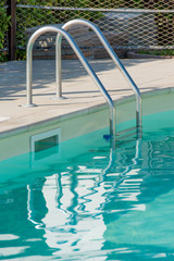 swimming pool staircase
