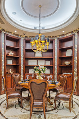 luxury living room interior and decoration