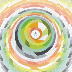 Abstract geometric background. Mosaic. Vector illustration. 