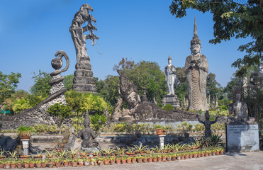Sala Kaeo Kou (Wat Khaek), near Nong Khai, Thailand.