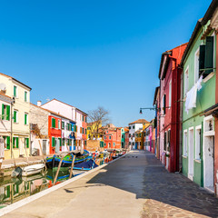 Fototapeta na wymiar Ile de Burano, Venise