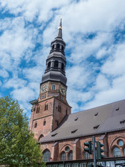 Fototapeta na wymiar Hauptkirche St. Katharinen zu Hamburg