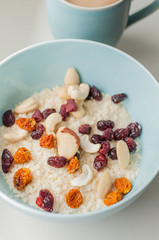 Porridge with Dried Fruits and Nuts